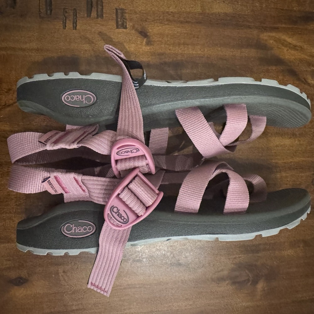 Chaco Z Cloud 2 Womens Size 10 Sandals Solid Rose Hiking Water Shoes Outdoor - Picture 5 of 8